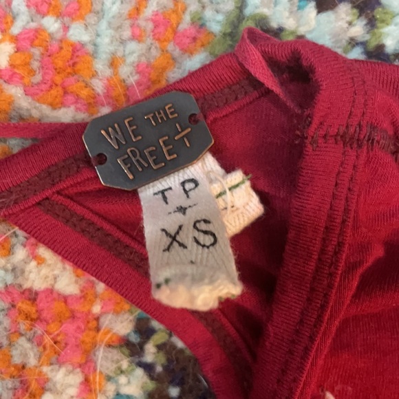 Free people key hole back tunic - Picture 2 of 3